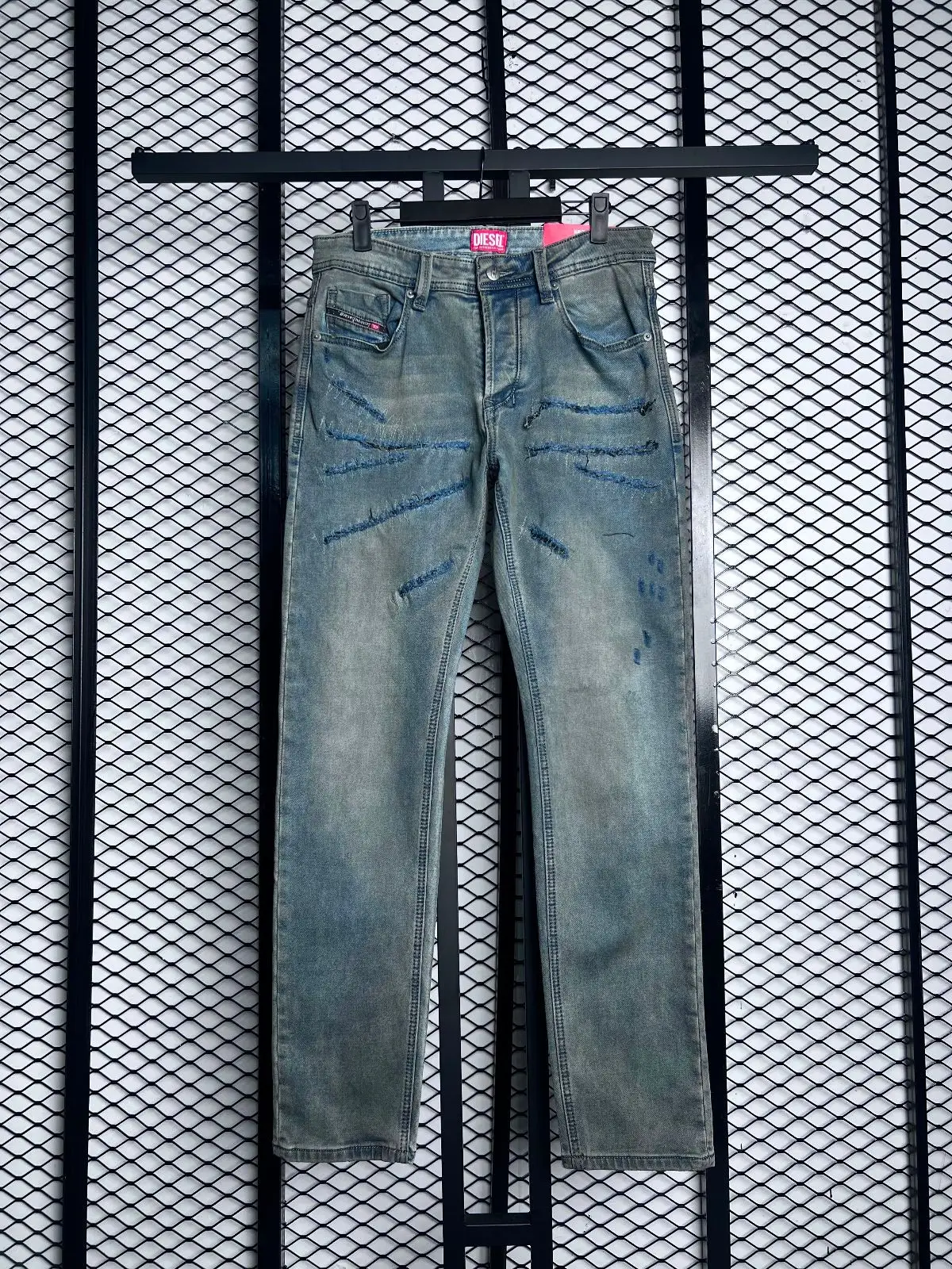 Diesel Black Denim Pants