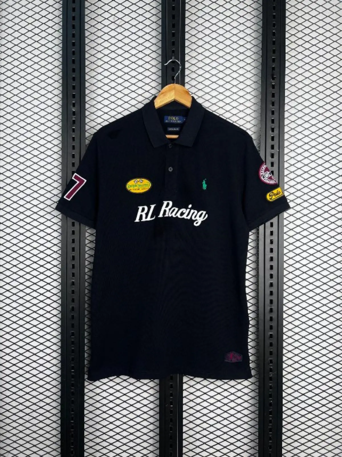 Ralph Lauren RL Racing White Polo Shirt