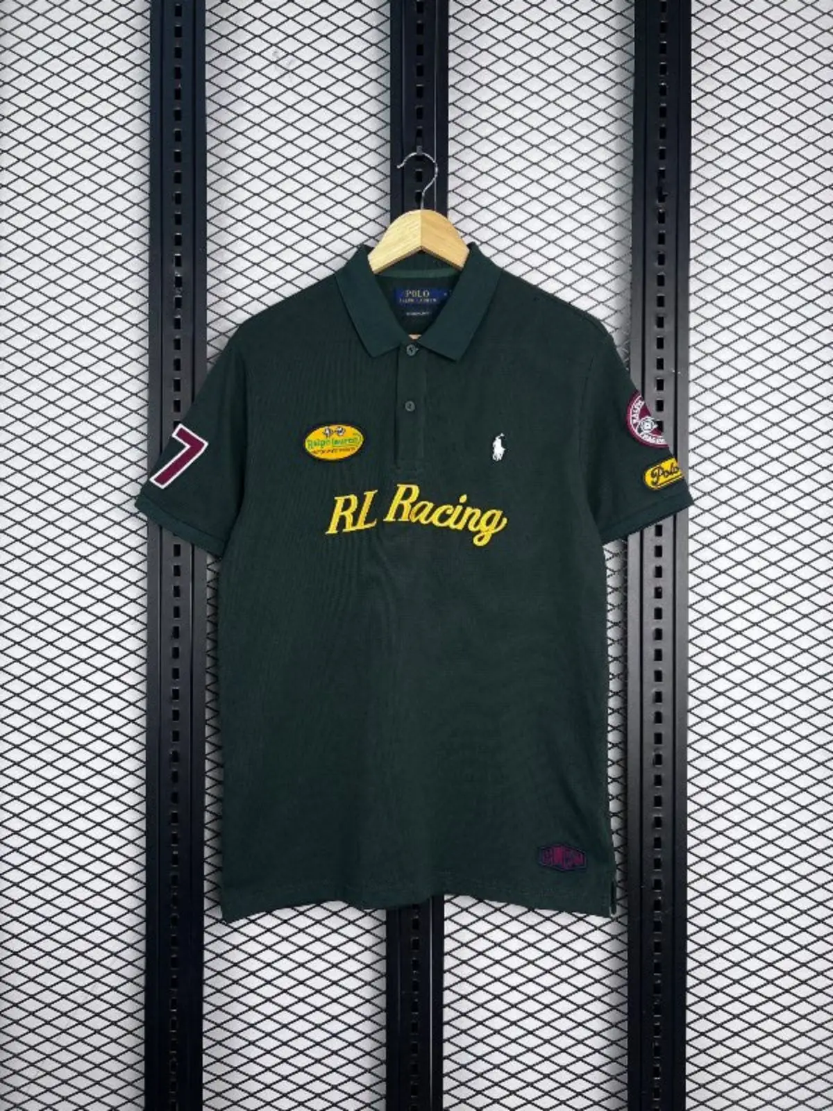 Ralph Lauren RL Racing White Polo Shirt