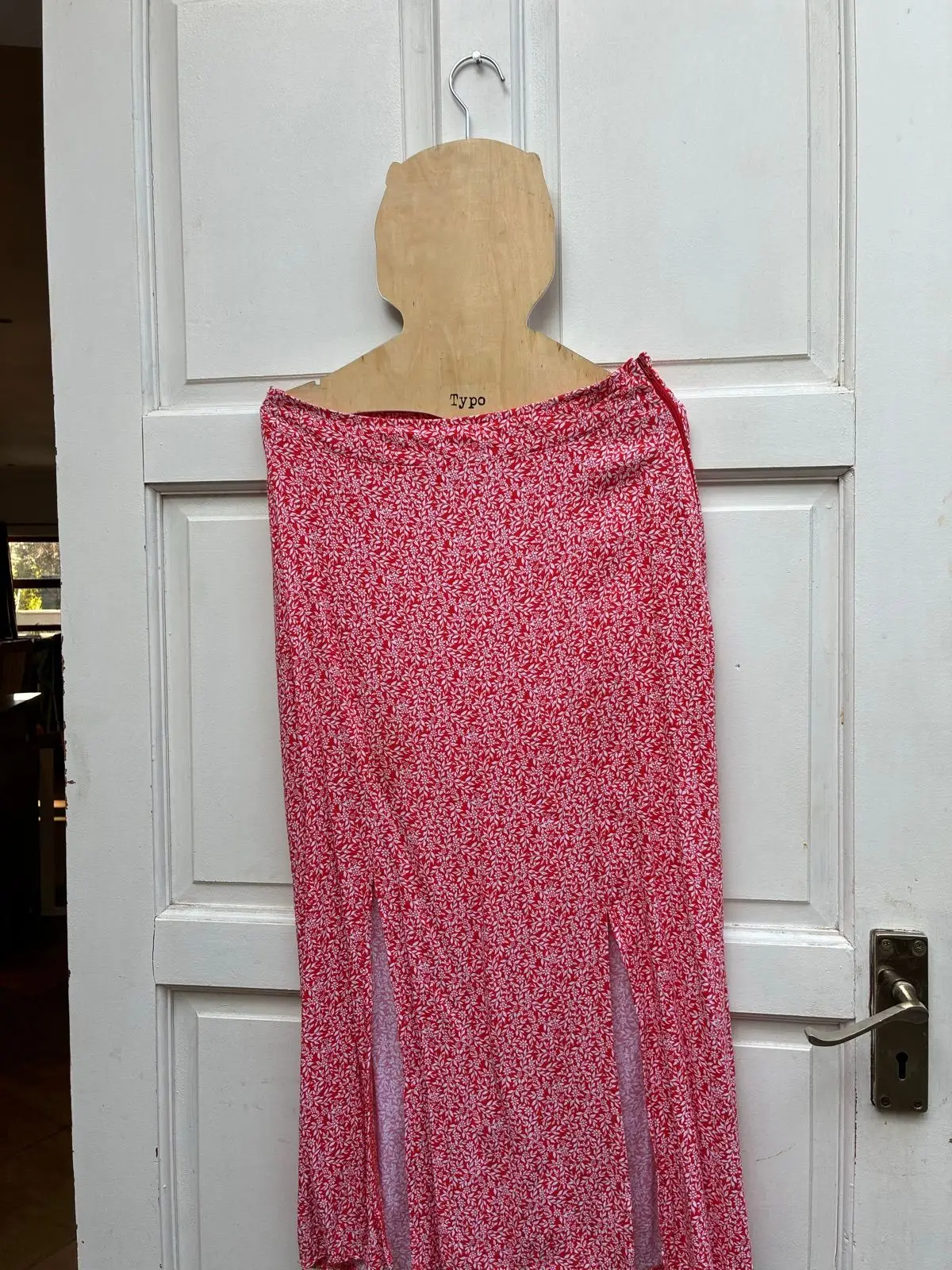 Mr Price Red Floral Print Skirt