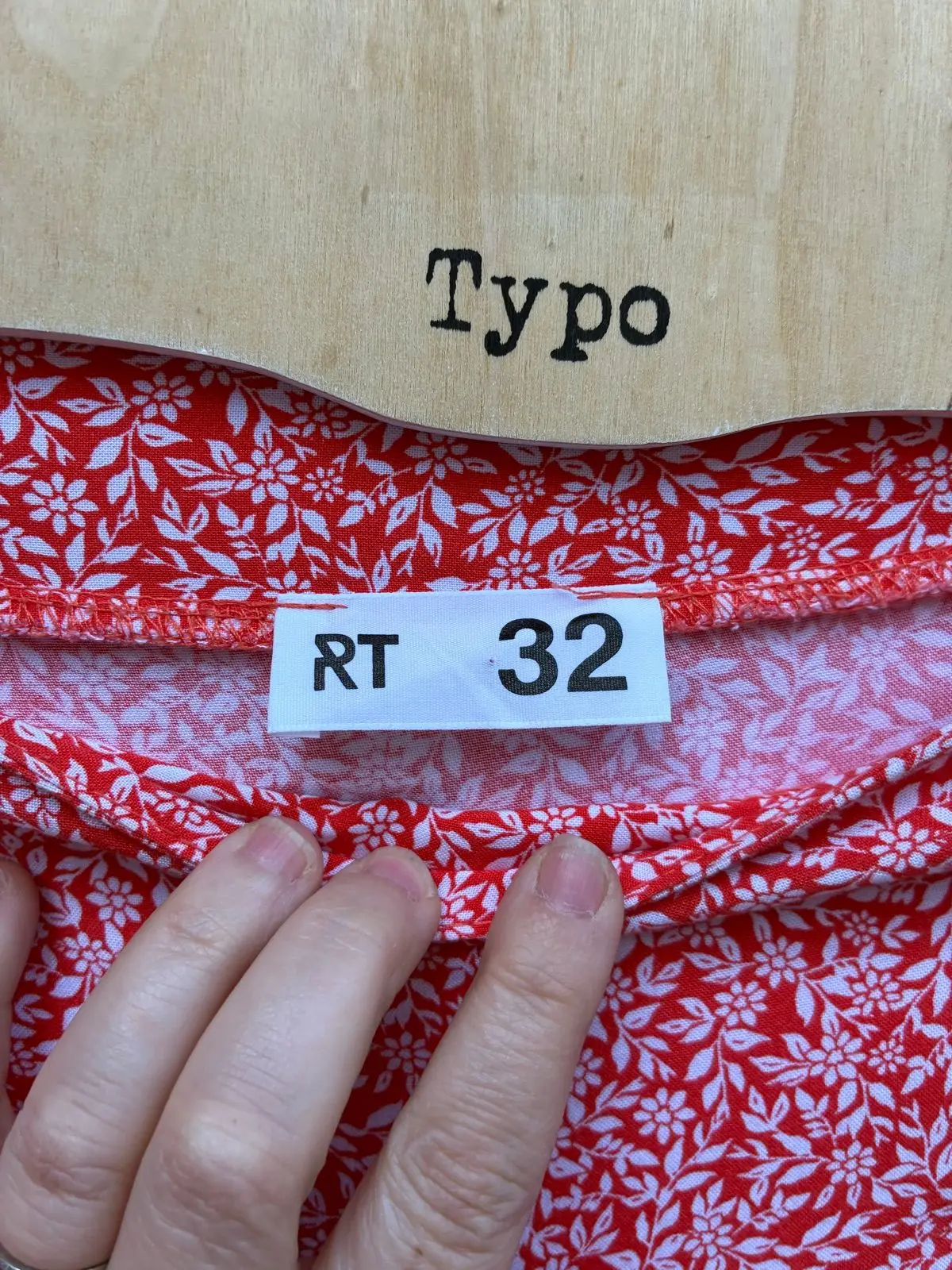 Mr Price Red Floral Print Skirt