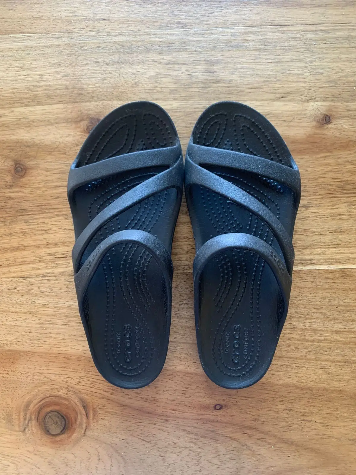 Crocs Black Sandals