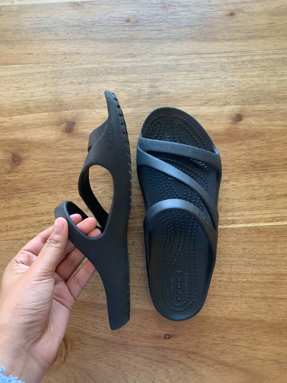 Crocs Black Sandals