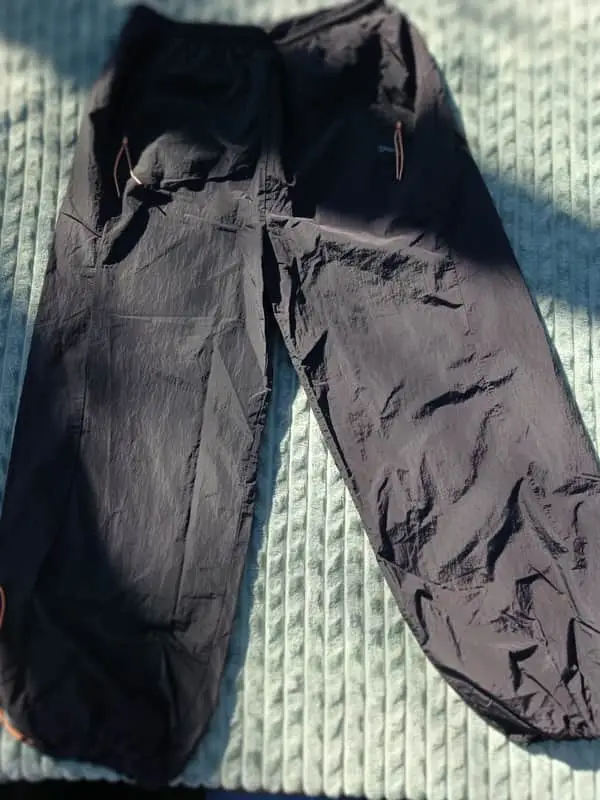 Black Puma track suit pants