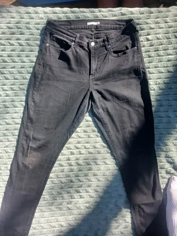 Vintage Levi’s black jeans