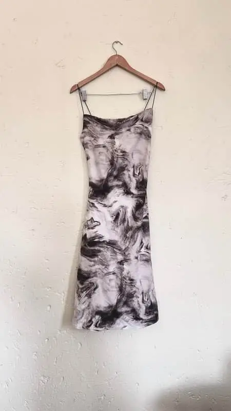 Shein Vintage Marble Dress