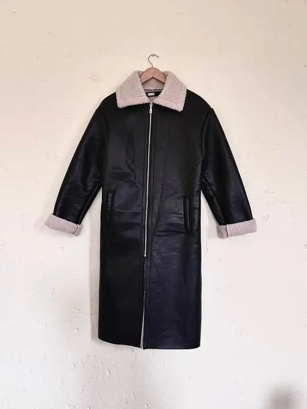 The Fix Faux Leather Coat