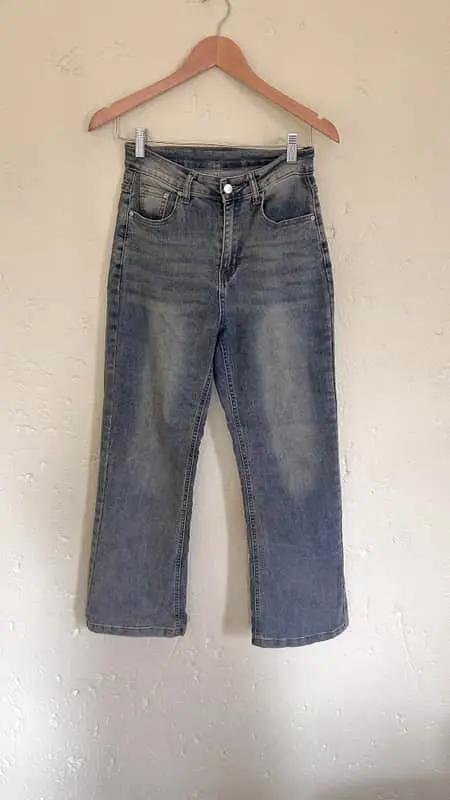 Vintage Wide Leg High Waist Jeans