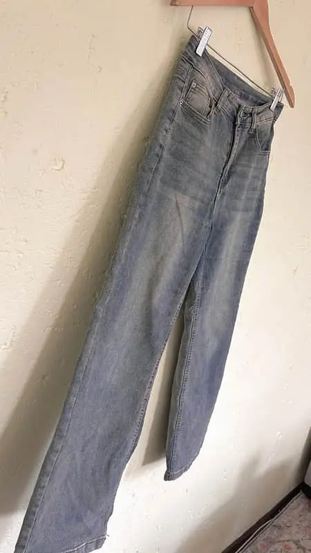 Vintage Wide Leg High Waist Jeans