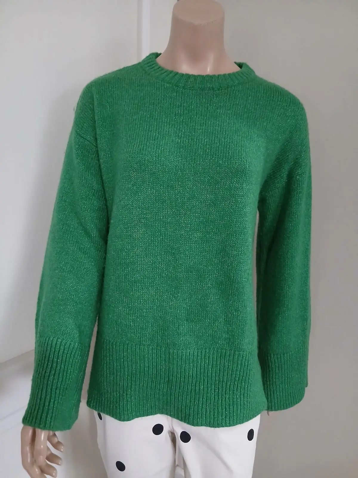 Desray Green Knit Sweater