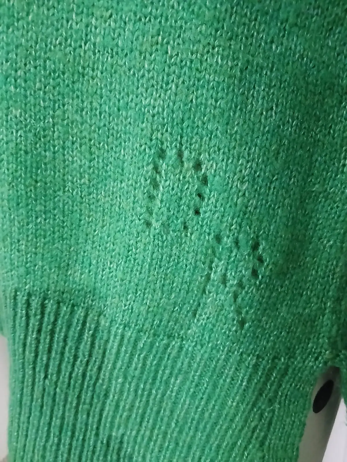 Desray Green Knit Sweater