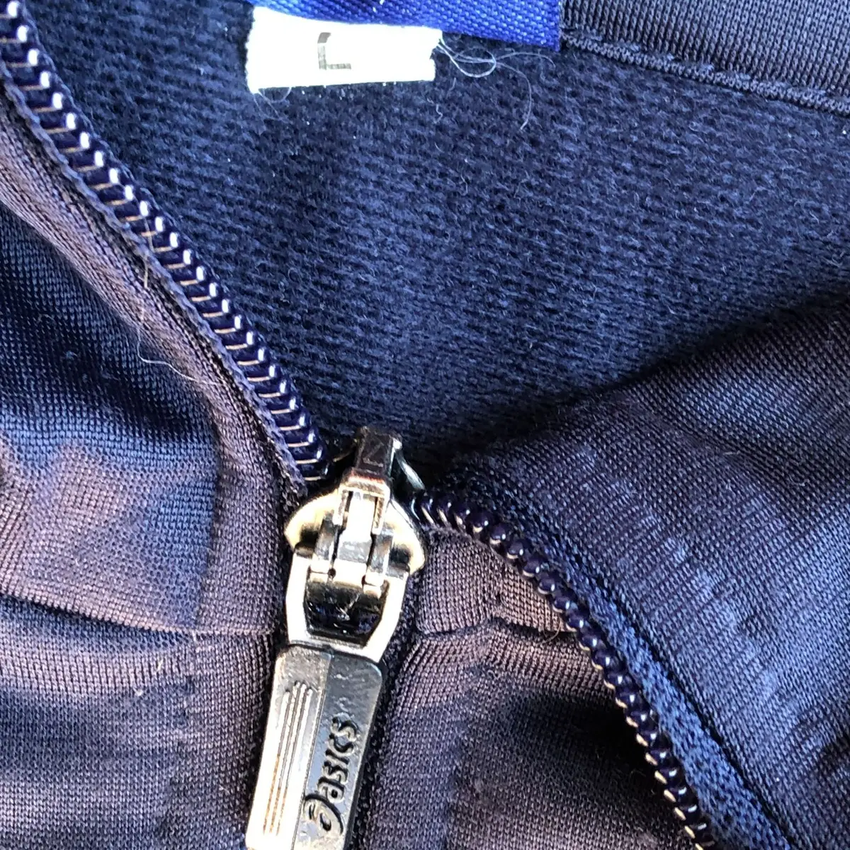 Asics Black and Yellow Track Jacket