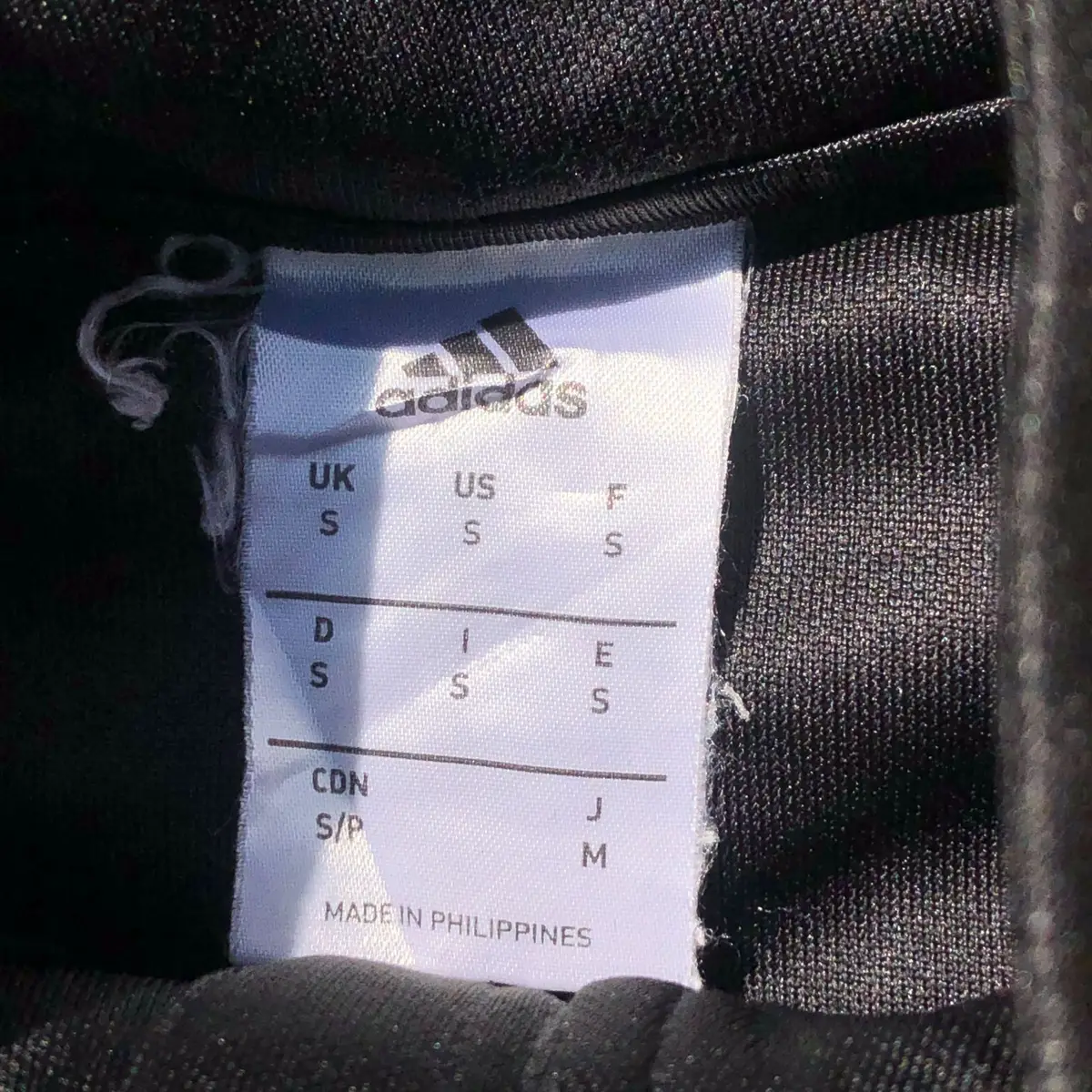 Adidas Black and White Climalite Quarter-Zip Top