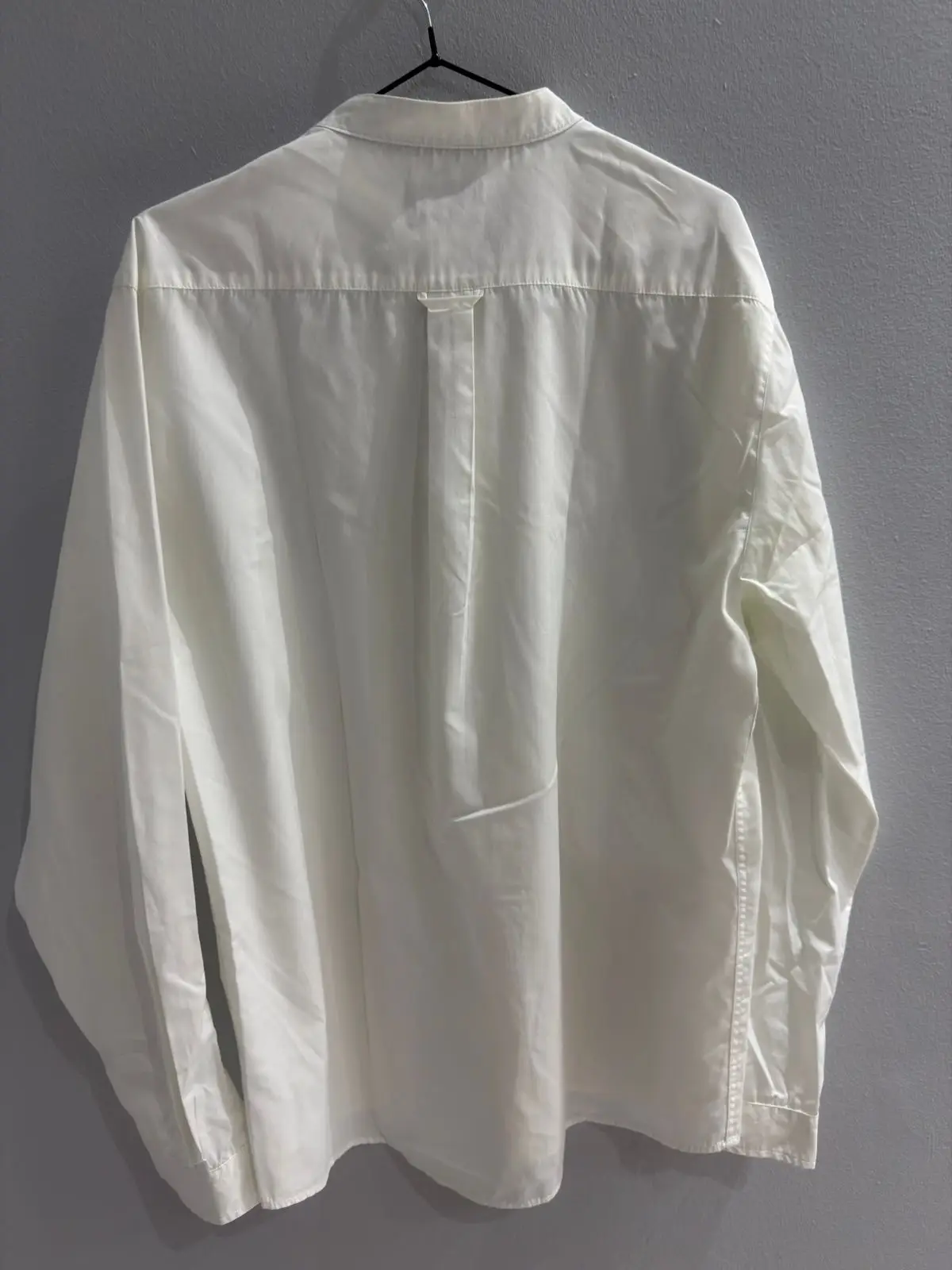 Markham White Mandarin Collar Slim Shirt