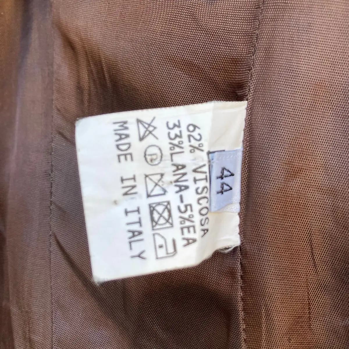 List Brown Tailored Blazer Size 44