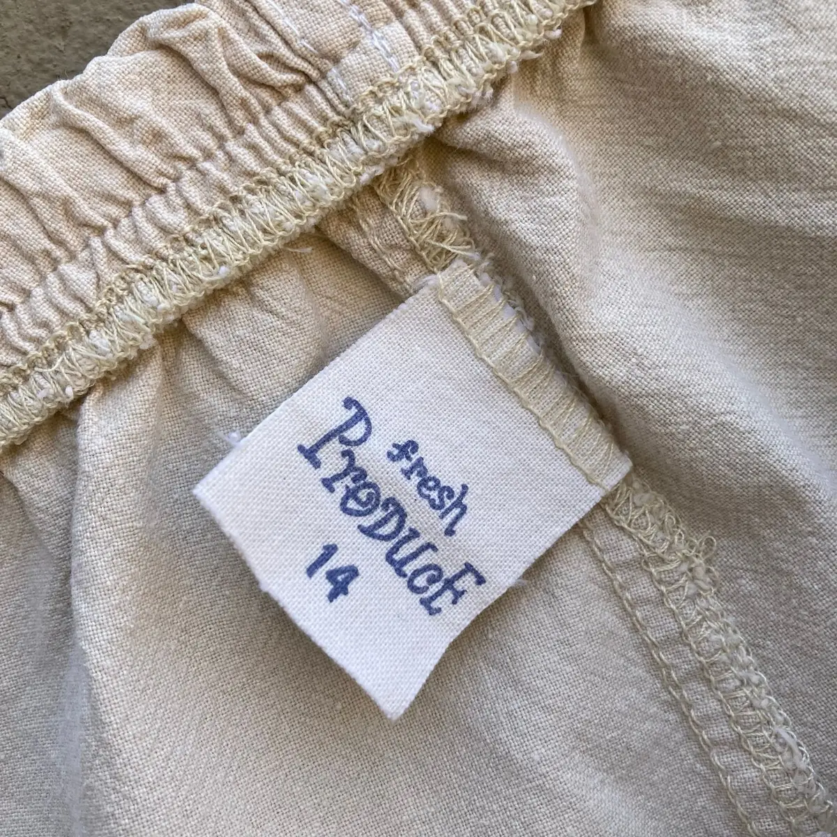 Beige Drawstring Utility Shorts