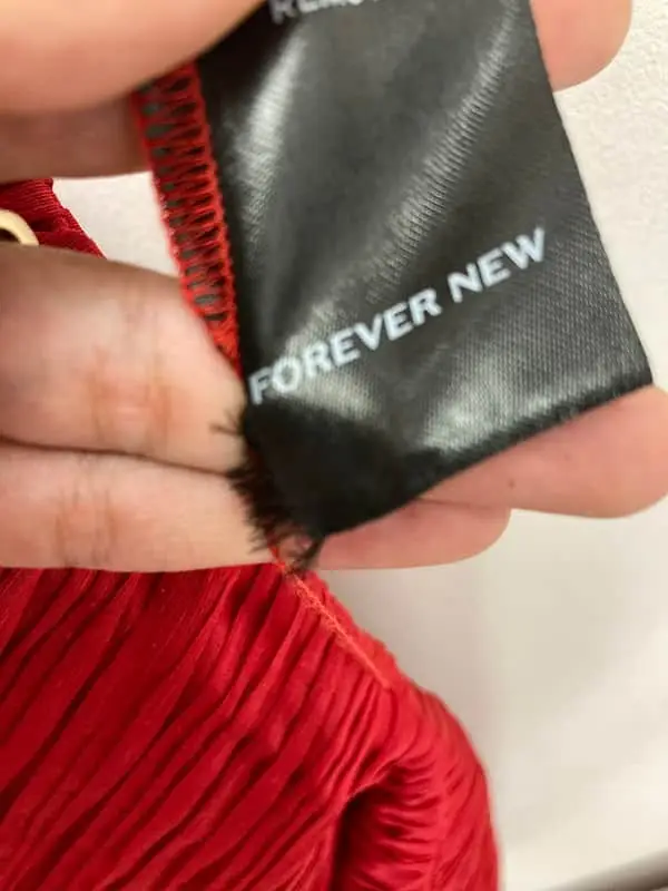 Red Forever New Mini Dress