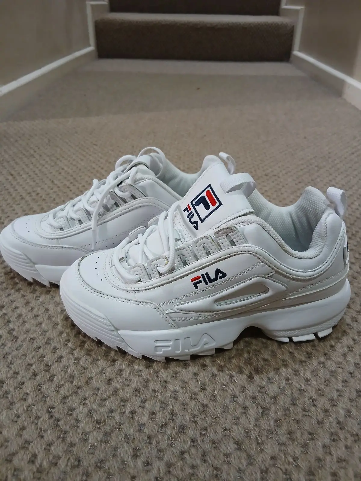 Fila Disruptor White Sneakers