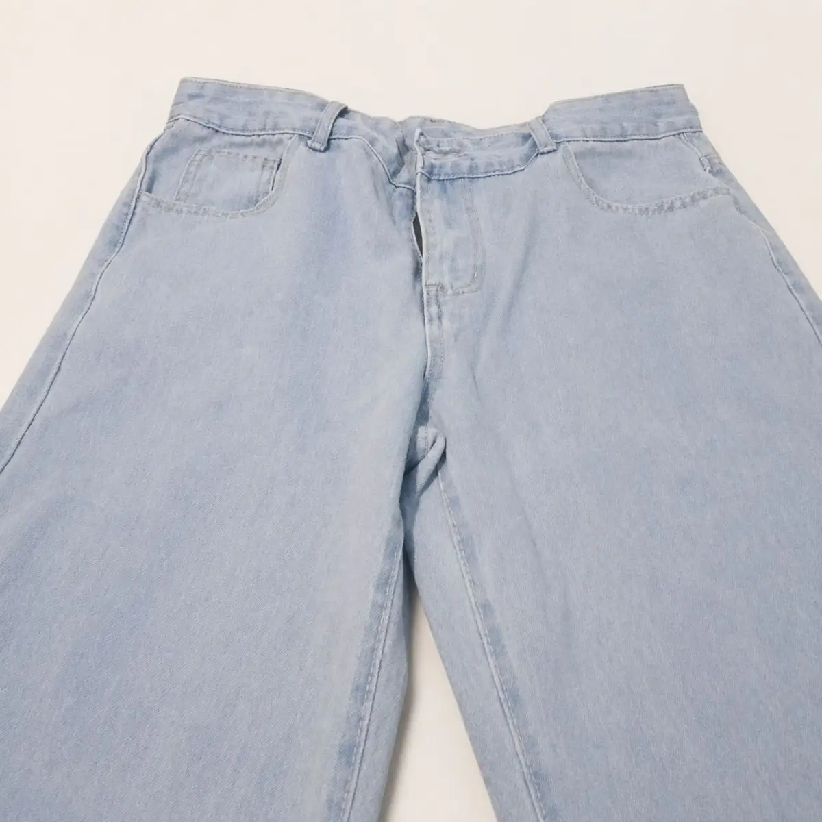 Light Blue Wash Denim Jeans