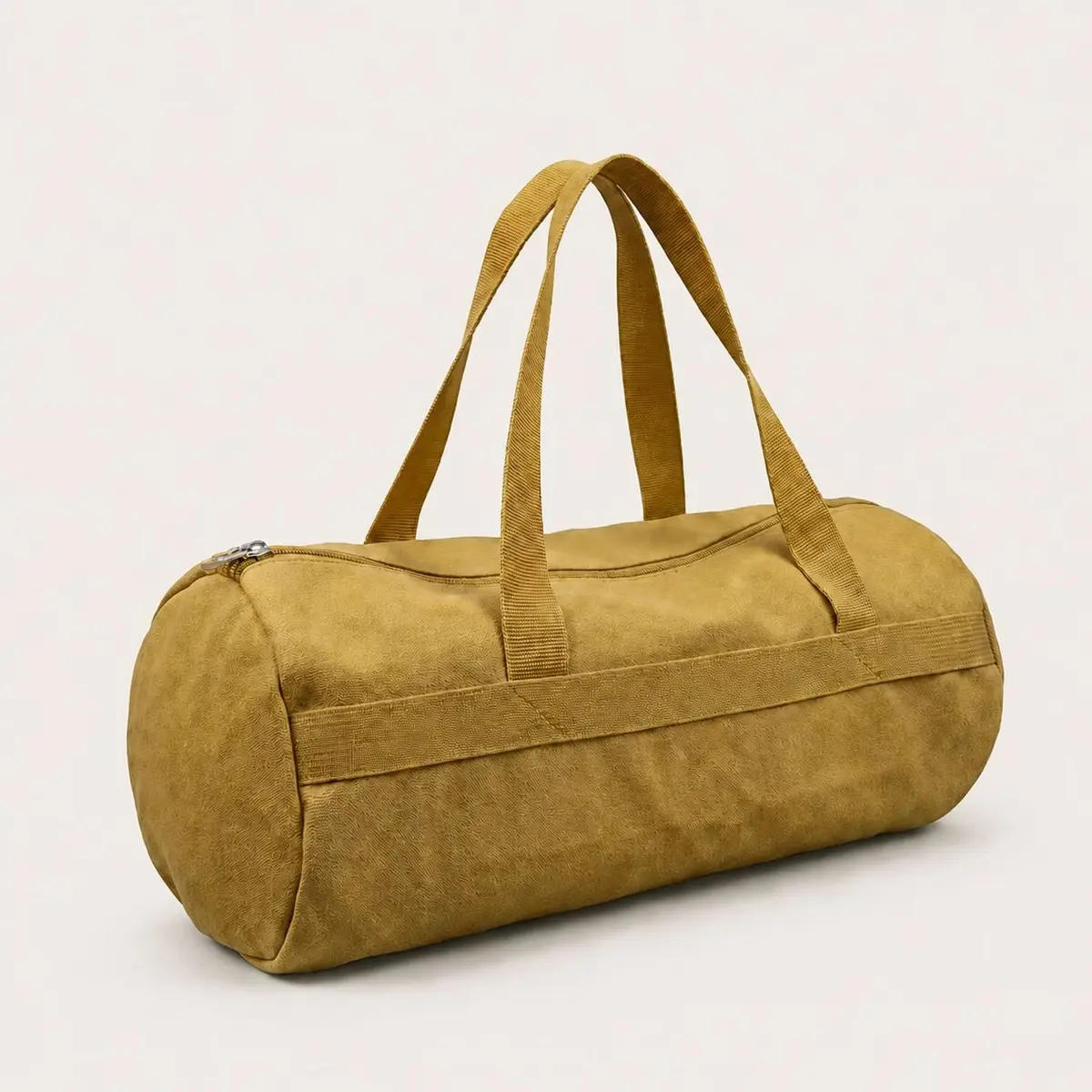 Tan Canvas Duffel Bag