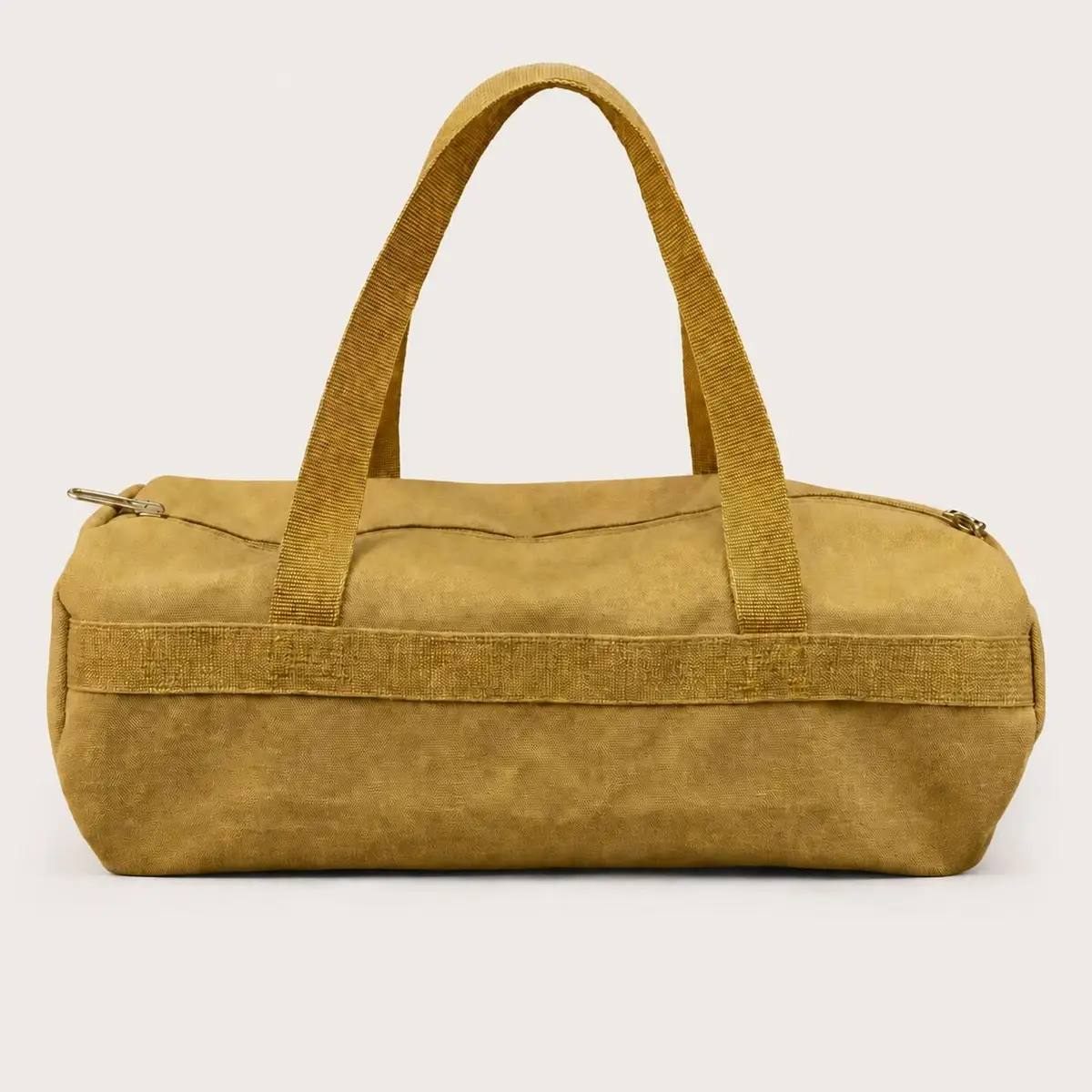 Tan Canvas Duffel Bag