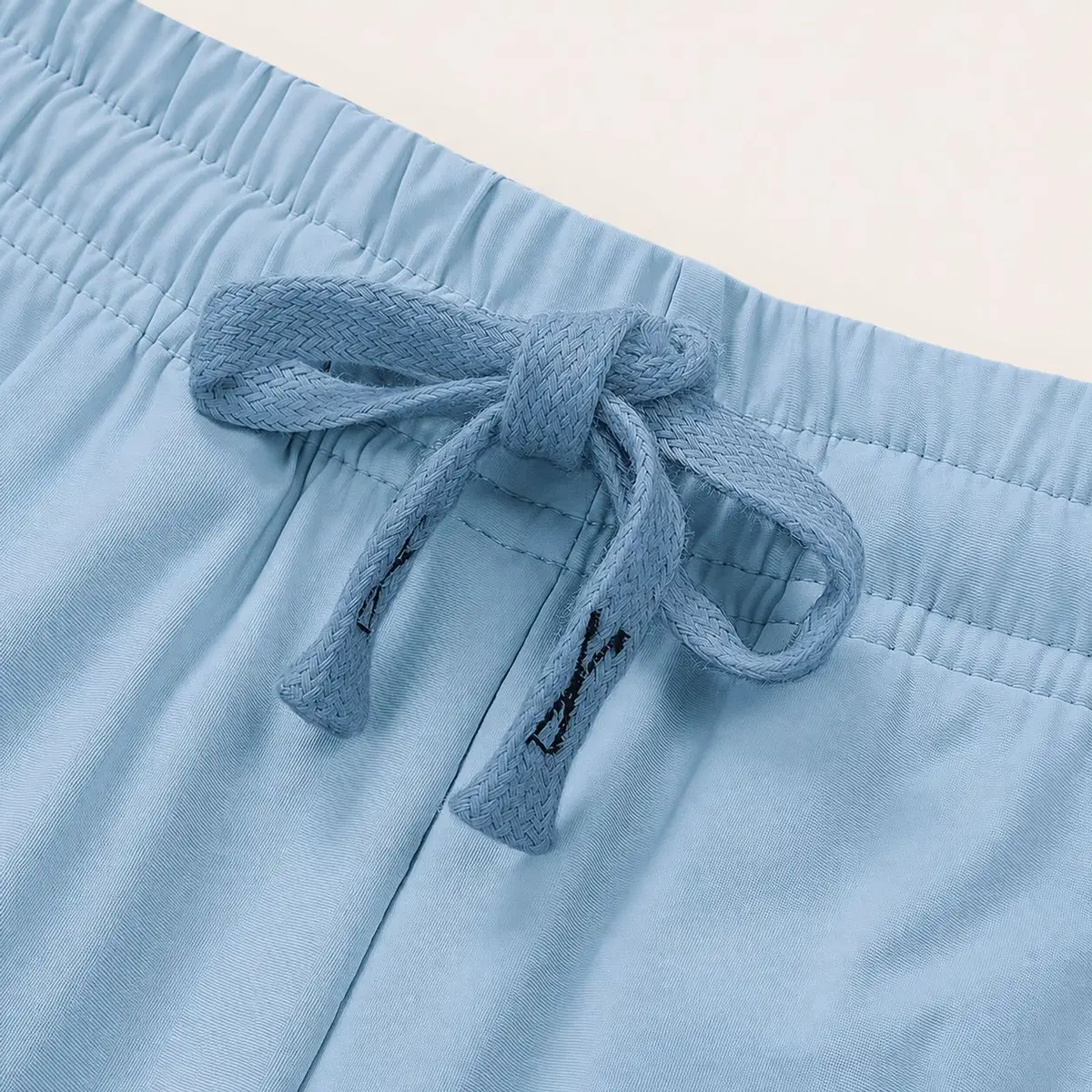 Light Blue Athletic Joggers with Zip Pockets