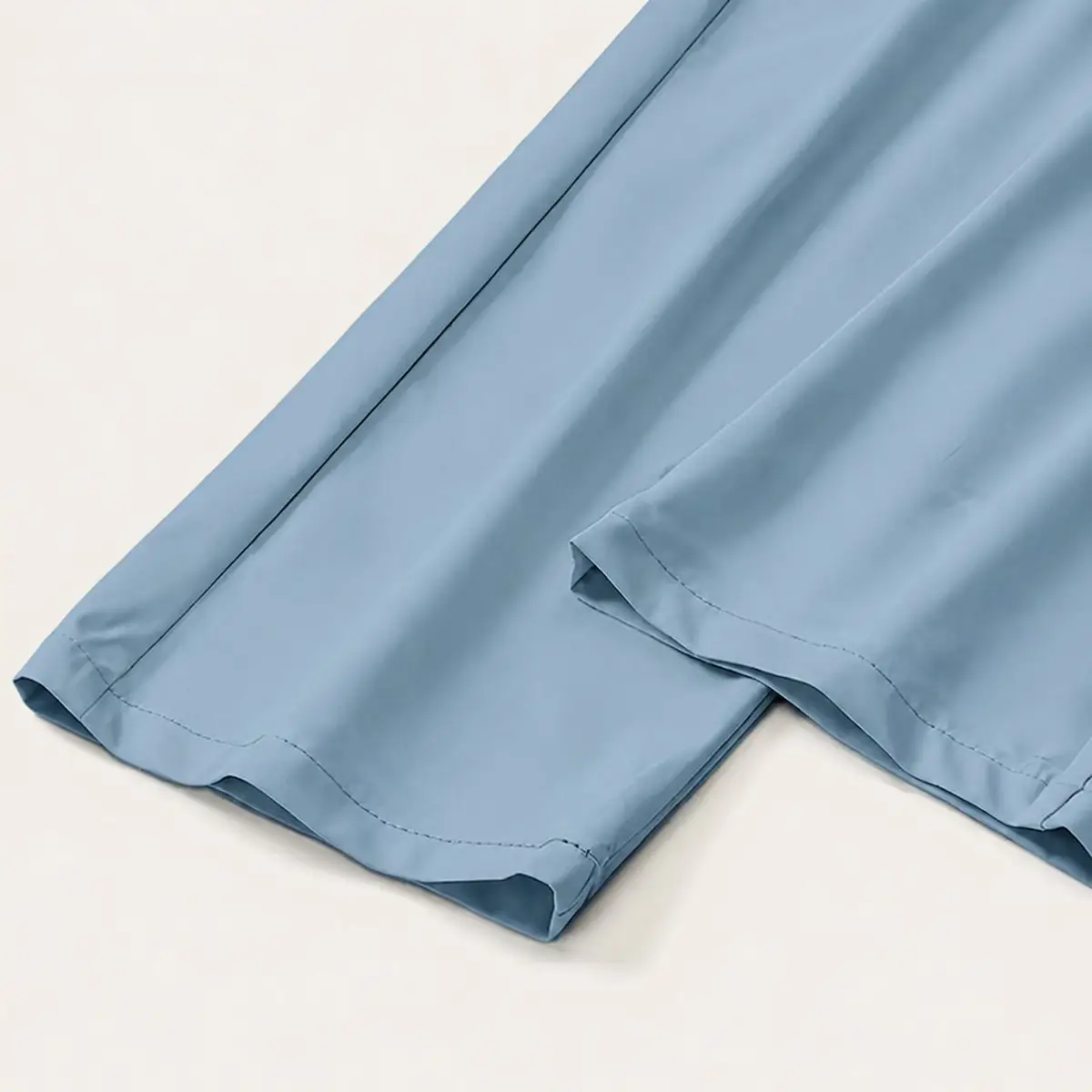 Light Blue Athletic Joggers with Zip Pockets