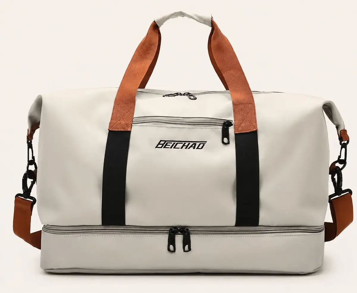BEICHAD Travel Duffel Bag with Shoe Compartment