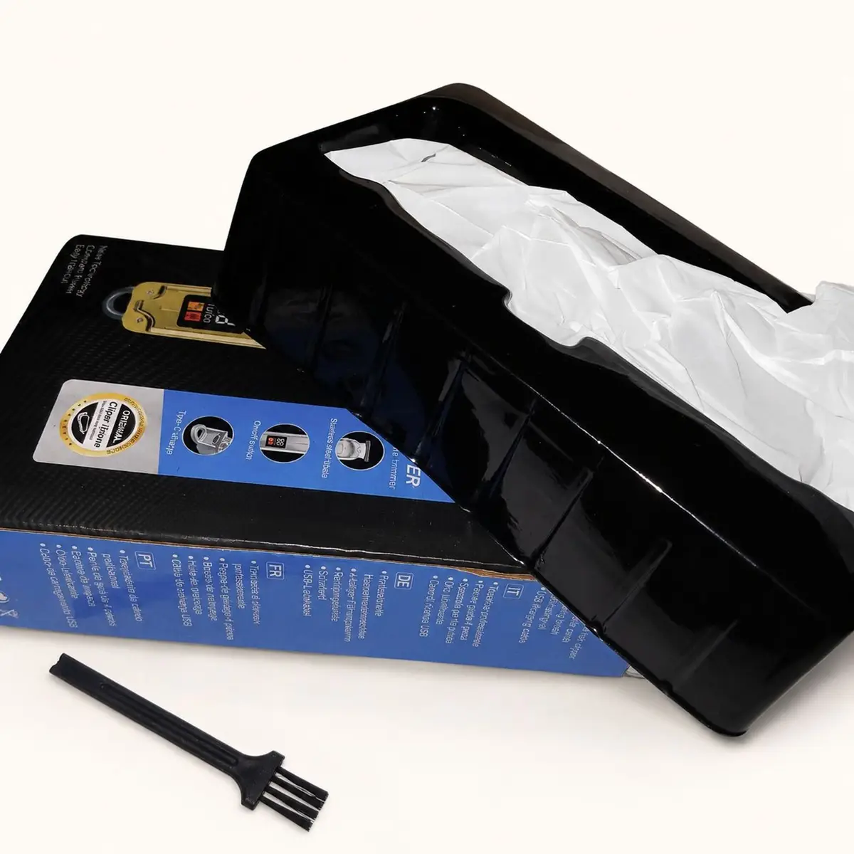 Gold Electric Hair Clipper and Trimmer Set
