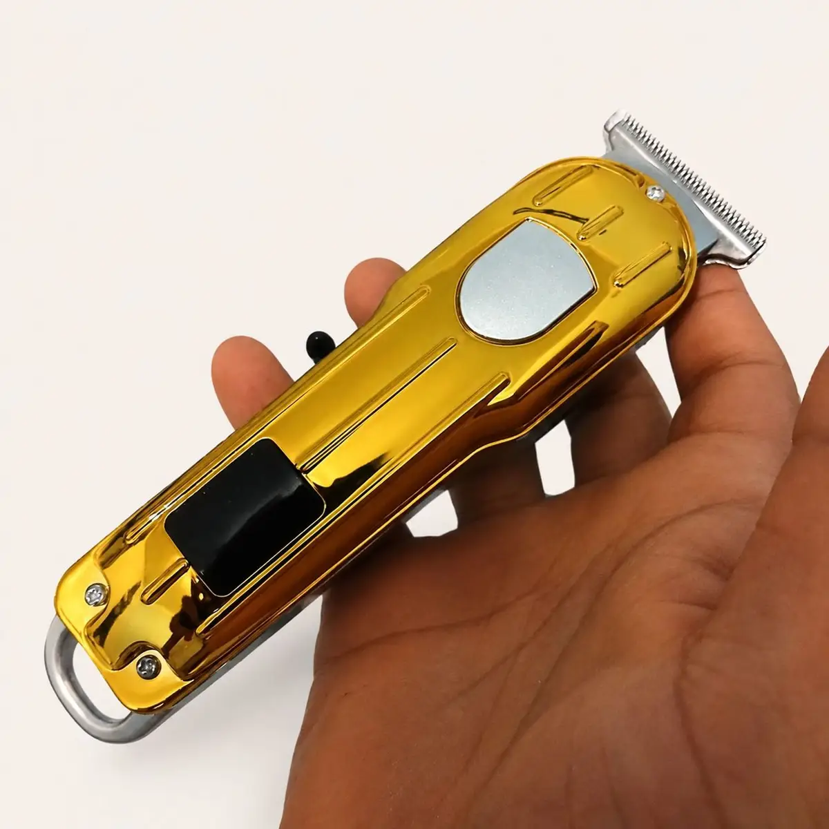 Gold Electric Hair Clipper and Trimmer Set