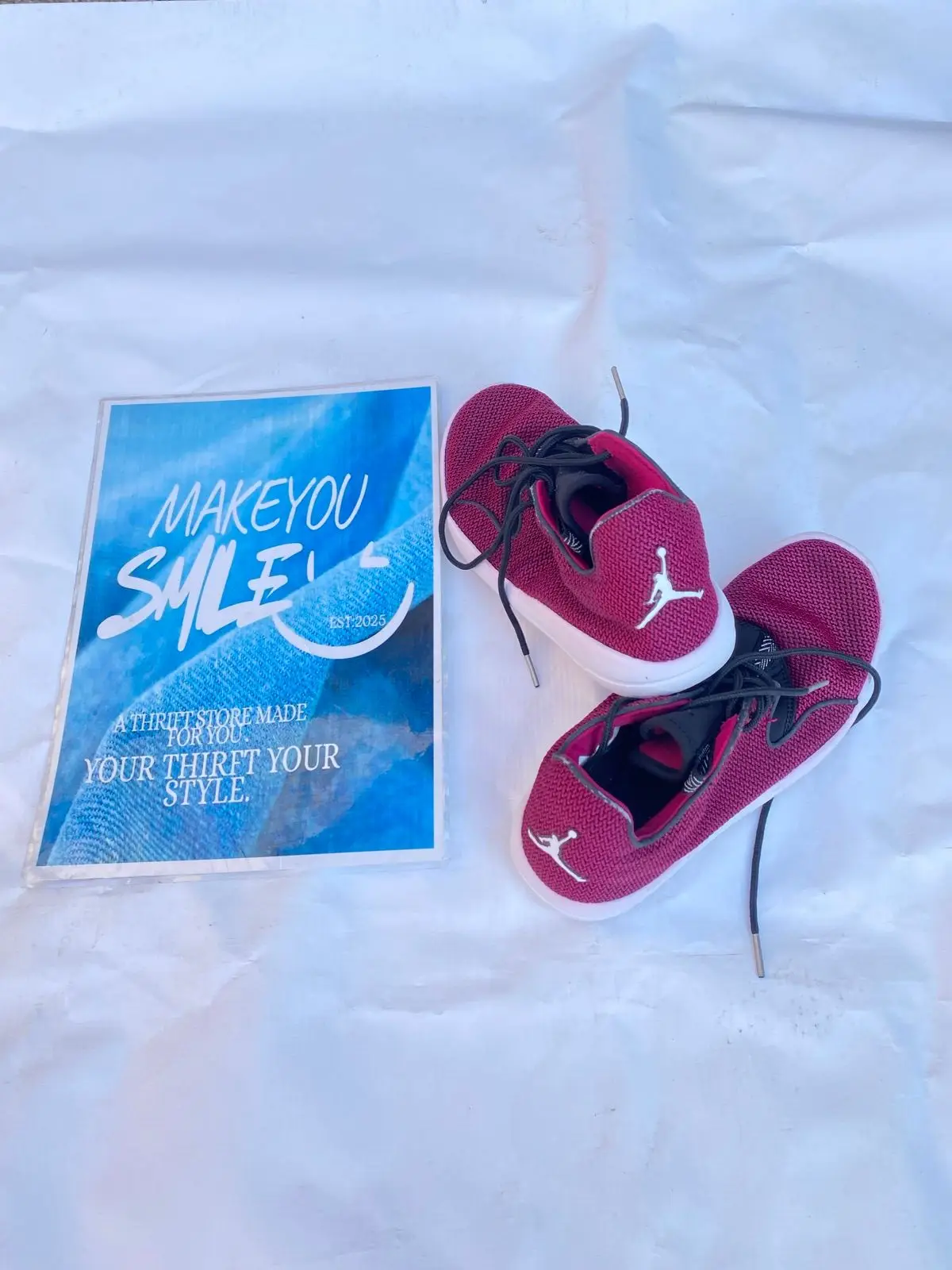 Air Jordan Pink Mesh Sneakers