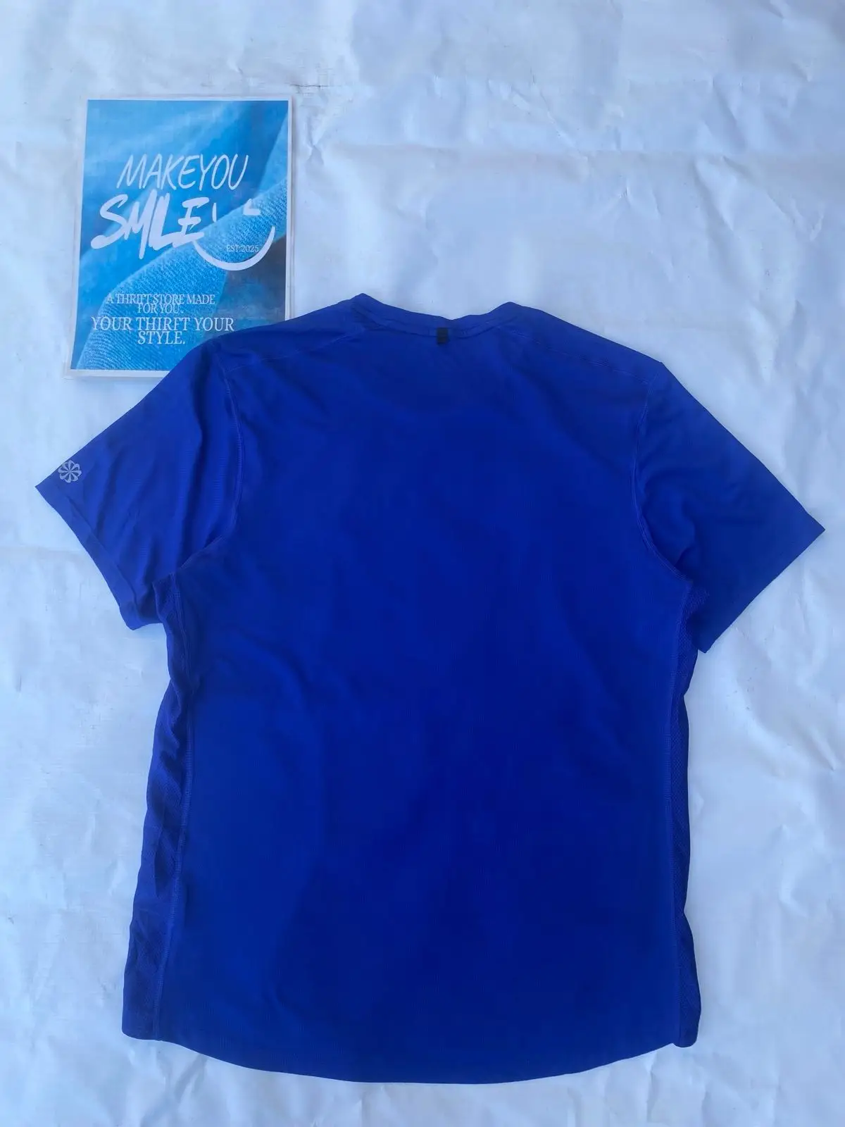 Nike Dri-FIT Running T-Shirt Blue