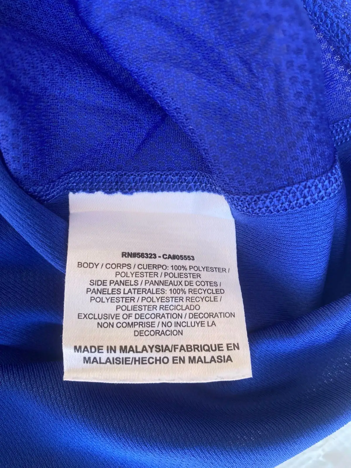 Nike Dri-FIT Running T-Shirt Blue