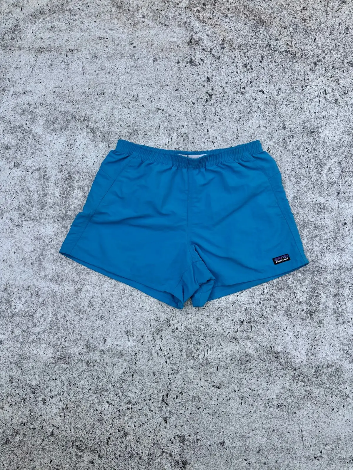 Patagonia Blue Running Shorts