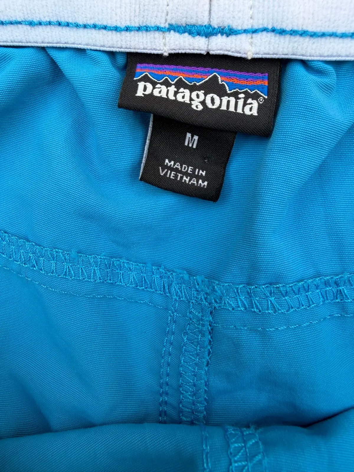 Patagonia Blue Running Shorts
