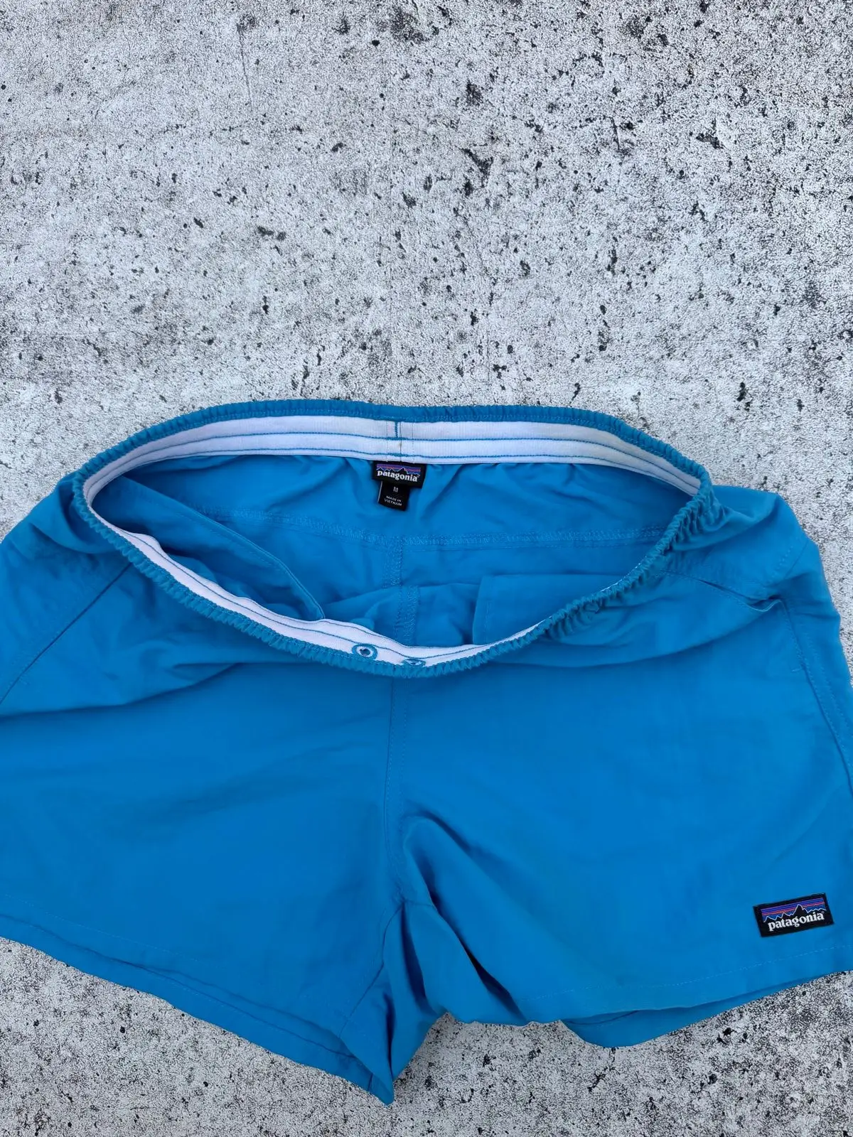 Patagonia Blue Running Shorts
