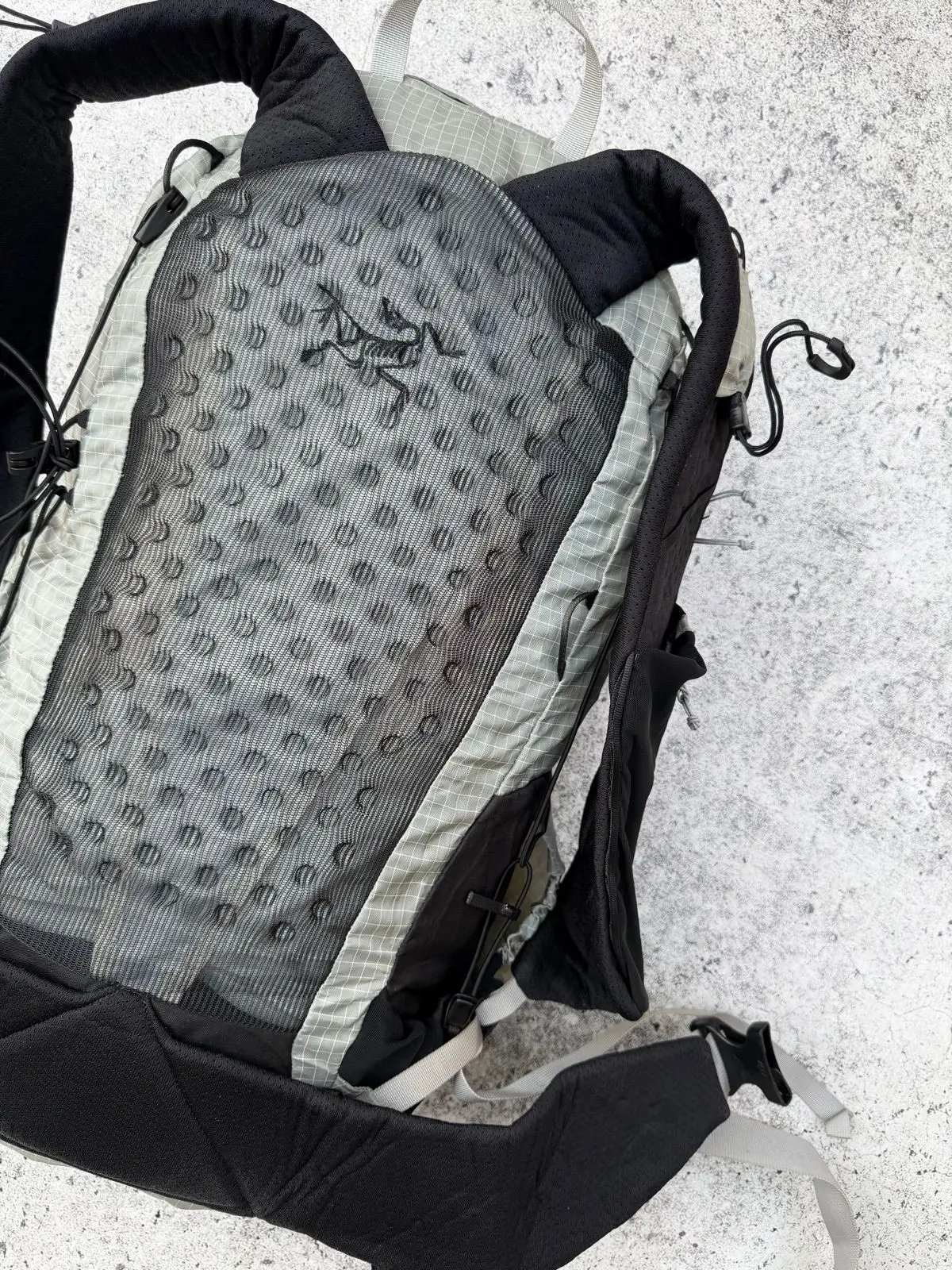 Arc'teryx Technical Backpack Grey and Black