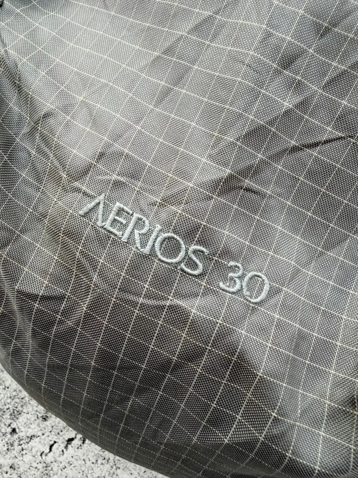 Arc'teryx Technical Backpack Grey and Black