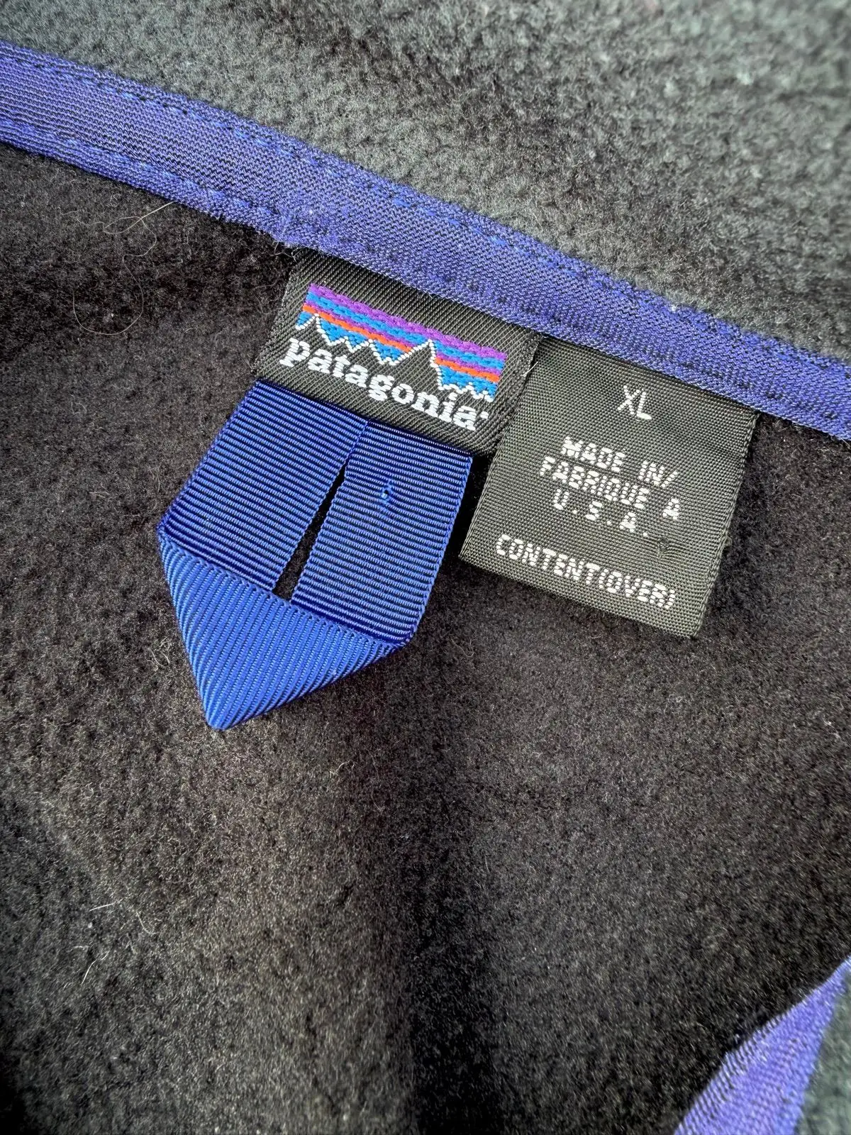 Patagonia Black Fleece Zip Jacket