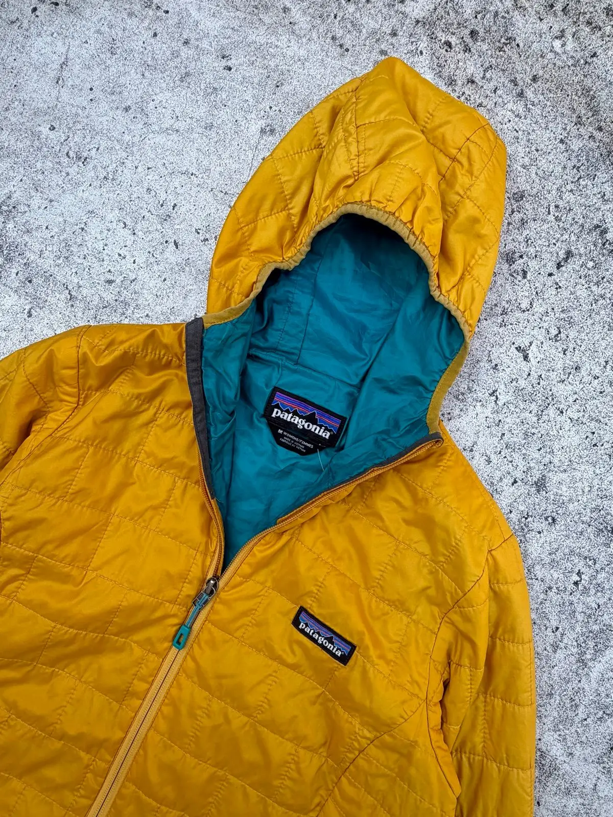 Patagonia Yellow Puffer Jacket