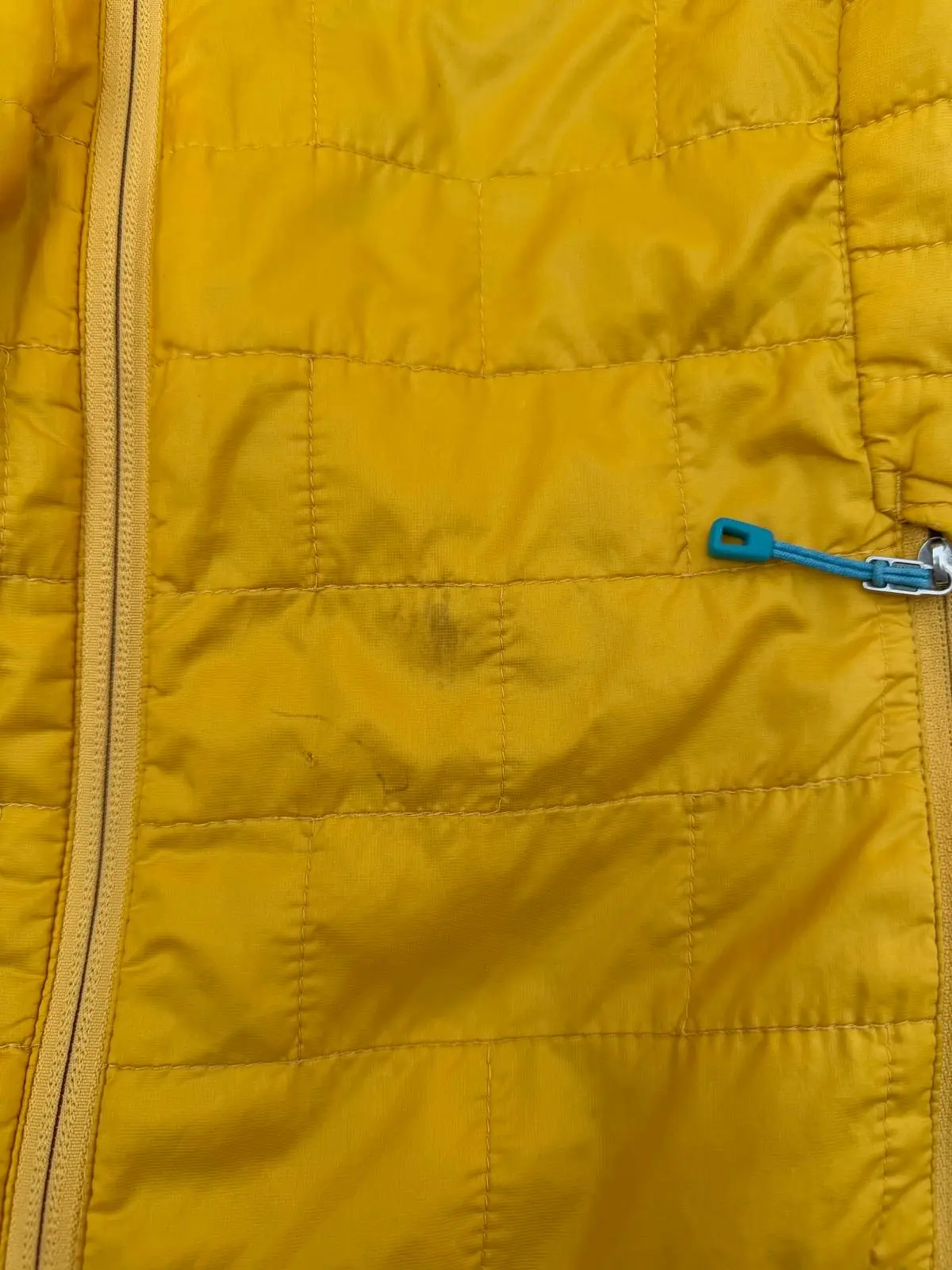 Patagonia Yellow Puffer Jacket