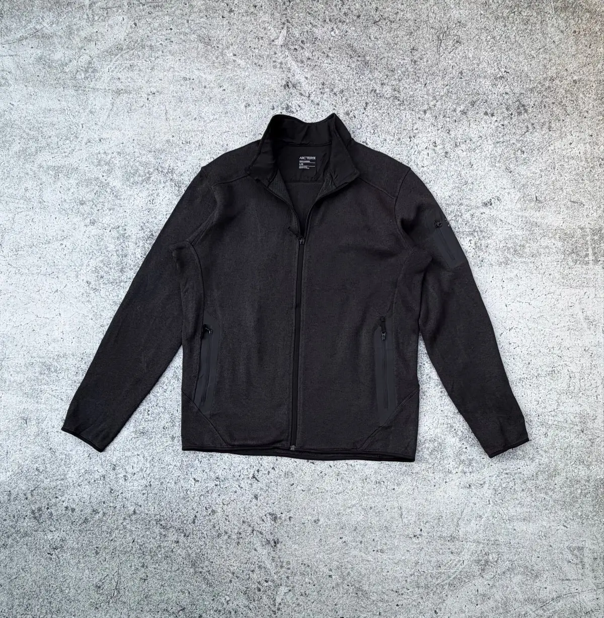 Arc'teryx Full Zip Fleece Jacket Charcoal