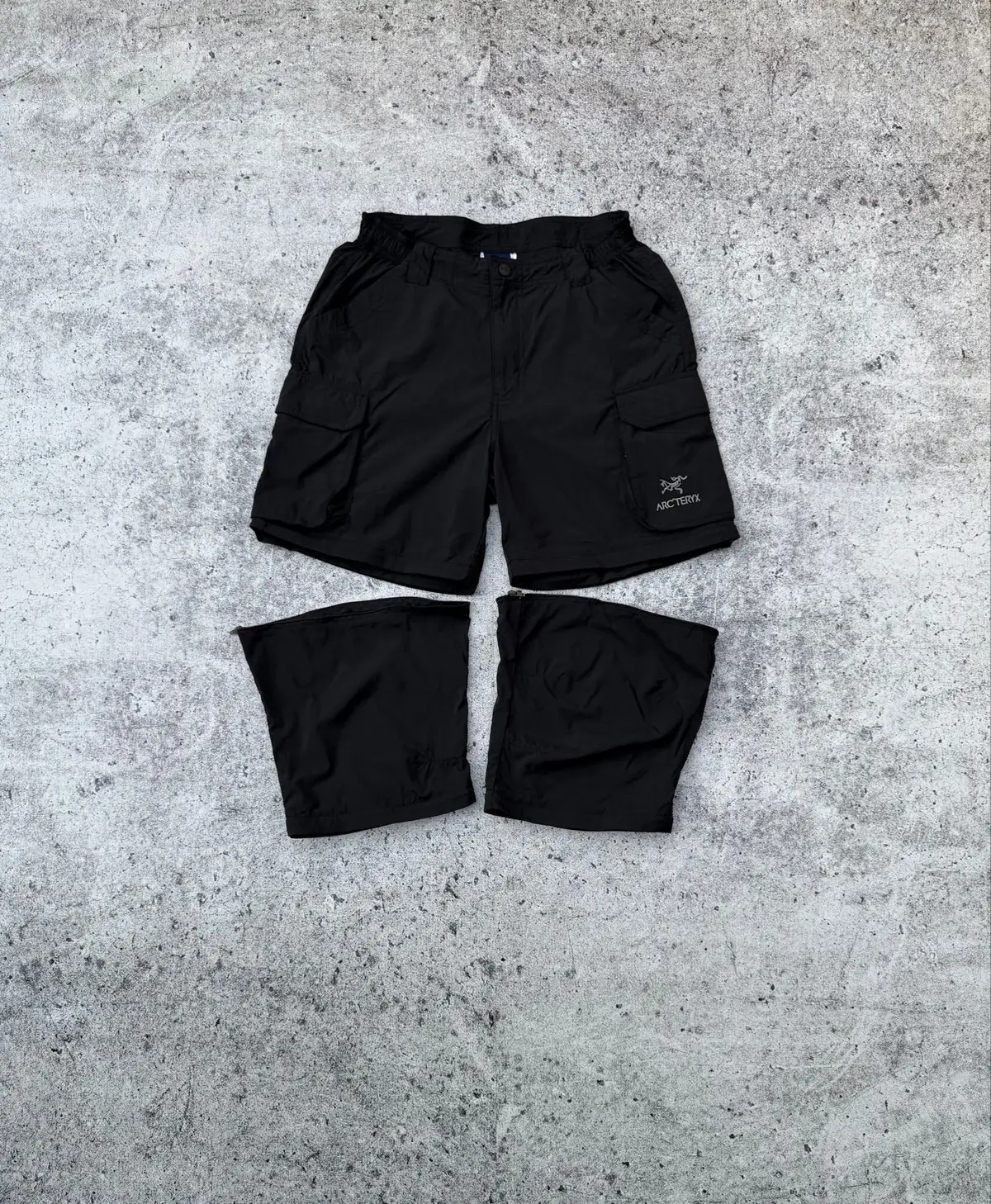 Arc'teryx Black Convertible Cargo Pants