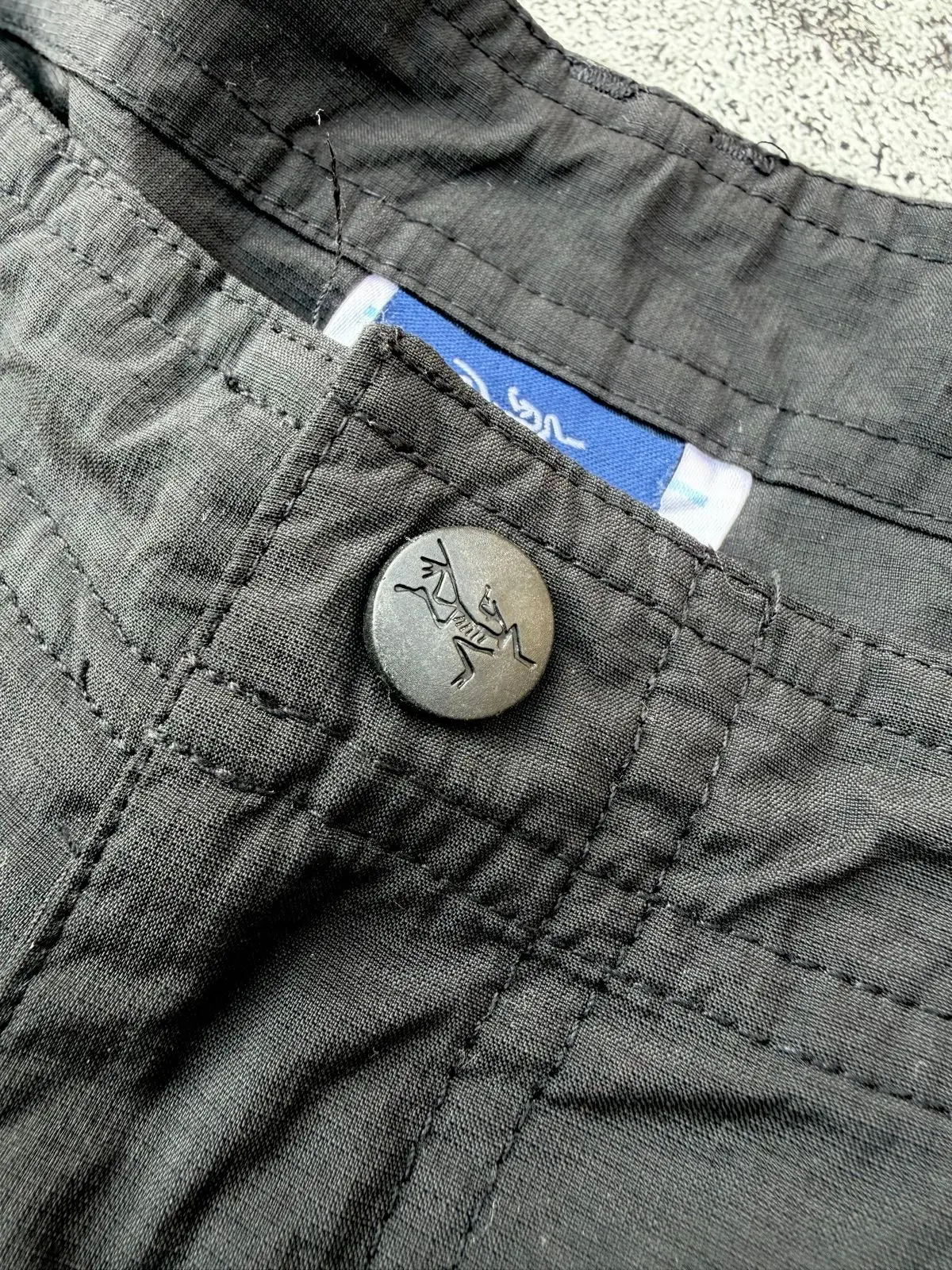 Arc'teryx Black Convertible Cargo Pants