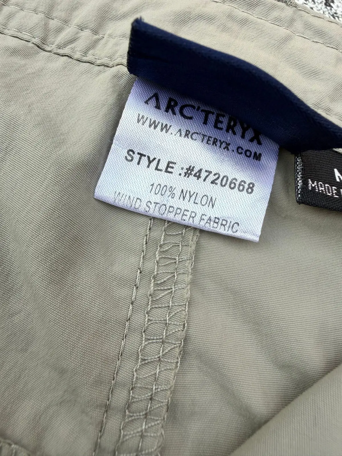 Arc'teryx Convertible Hiking Pants Khaki