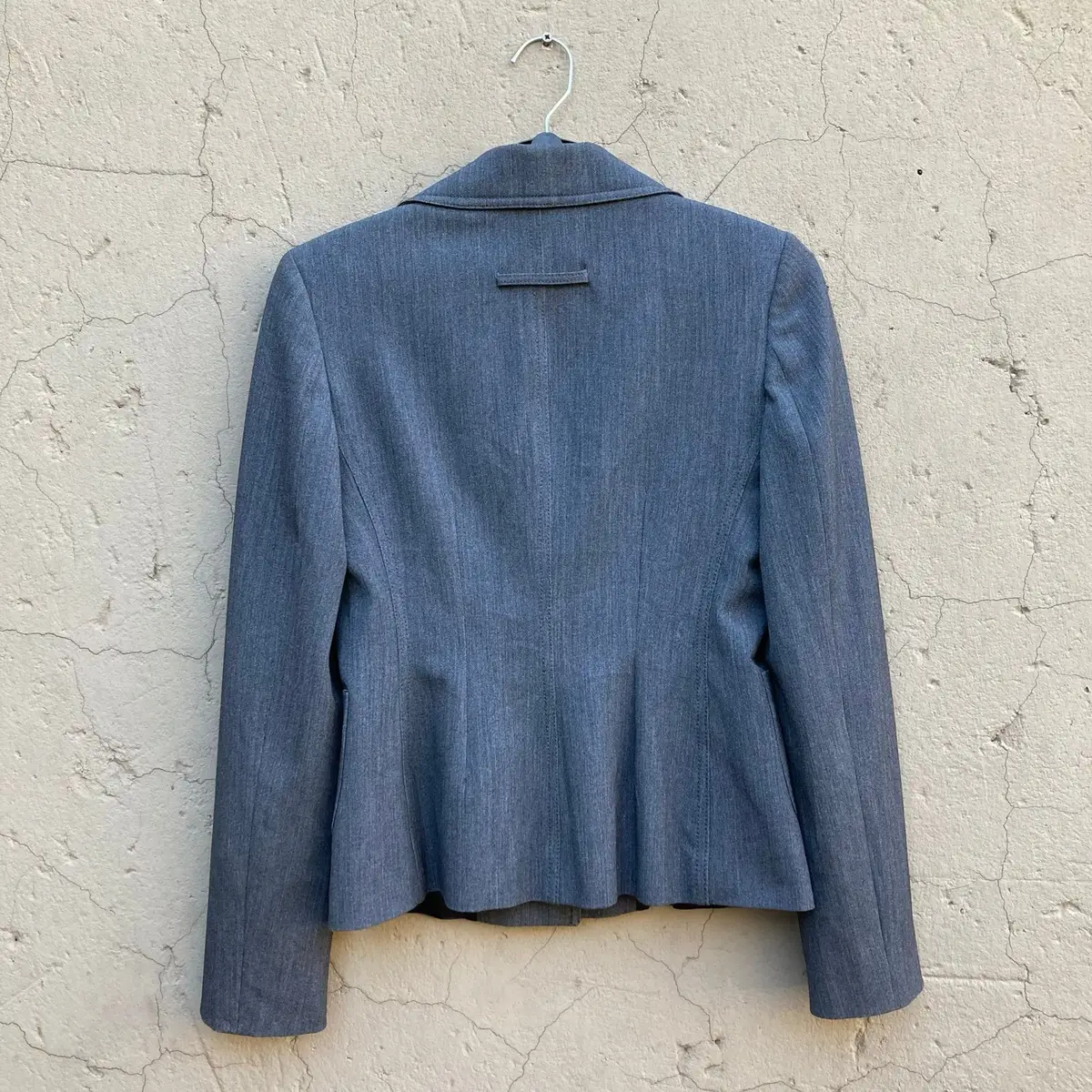 Alysi Grey Structured Blazer