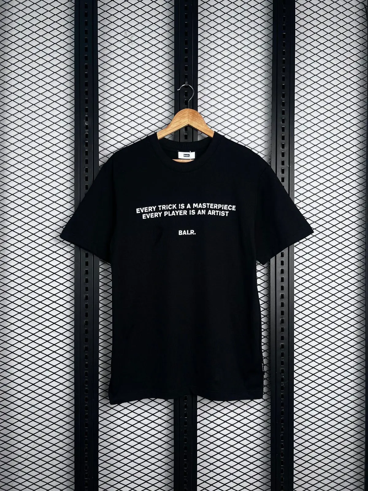 BALR. Every Trick Is A Masterpiece Black T-Shirt