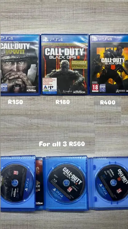 PlayStation four games