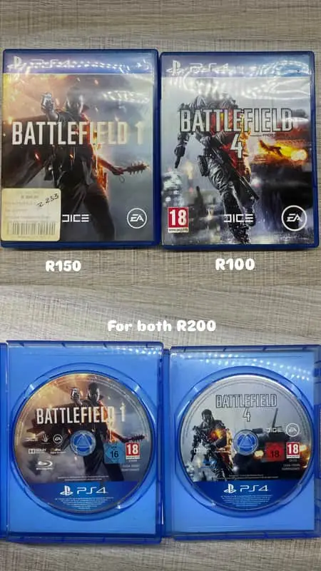PlayStation four games