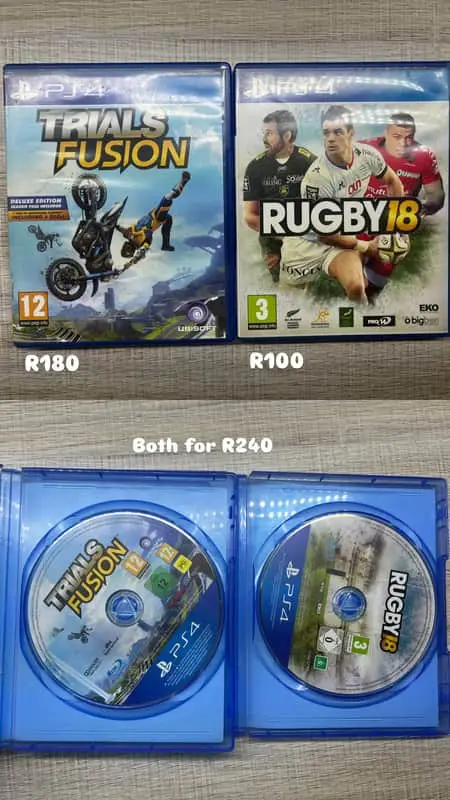 PlayStation four games